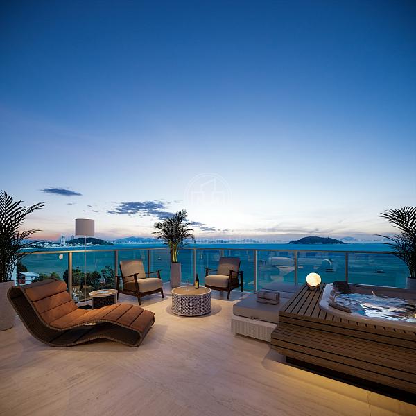 Cobertura Duplex de 216m²: Varanda