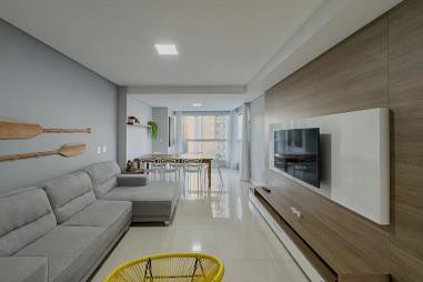 APART MOBILIADO BARRA NORTE - Pronto para morar
