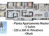 Planta 5 suites - Epic Tower