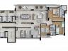 Planta Apartamento - Marina Beach Towers
