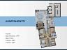 Planta Apartamento - Mirage Residence