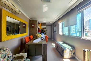 Apartamento central à venda, Centro, Balneário Camboriú. - Pronto para morar