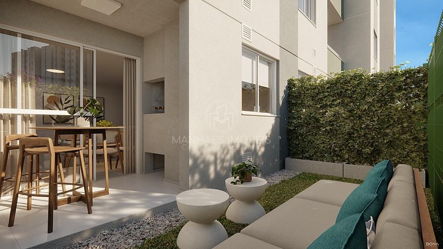 Apartamento Giardino com terrao de 17,87 m priv.
