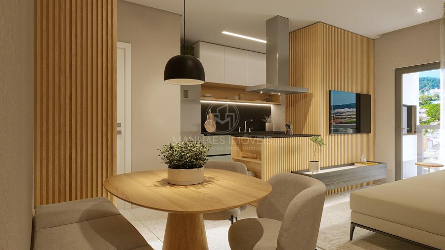 Living do apartamento tipo 04