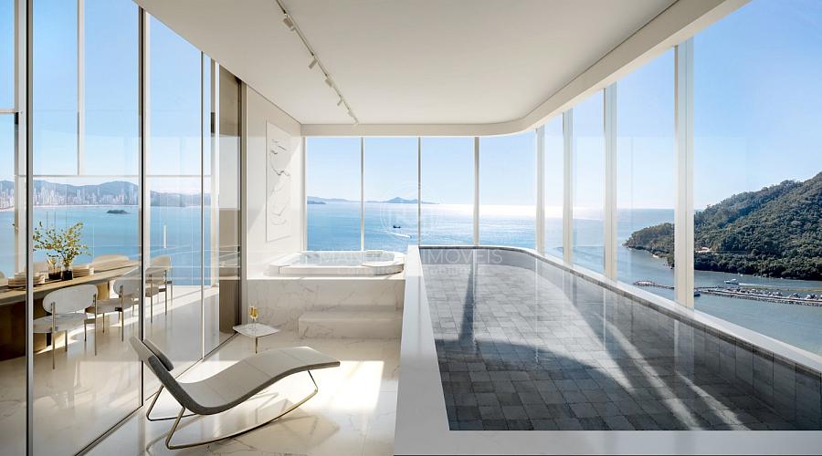 Apartamento DUPLEX no Blue View FG: O Apogeu do Luxo e Espao em Balnerio Cambori. Vistas que Respiram o Oceano.