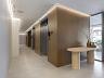 Hall de elevadores e acesso ao lazer externo