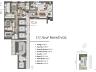 Planta humanizada do Apartamento Tipo A