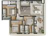 Planta do Apartamento Tipo - Final 05 