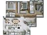 Plantas disponveis: Apartamento Tipo - Final 01 