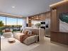 Apartamento de 76m priv.: Living integrado