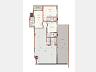 Planta baixa do Apartamento Garden com 172m priv. | Possibilidade de colocar uma jacuzzi nos cantos do terrao de at 800 litros