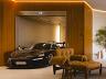 Lounge com elevador para carro