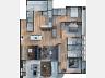 Apartamento Tipo: Planta com 172m privativos.