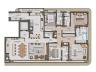 Planta humanizada do Apartamento Tipo 02