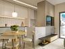 Living do apartamento tipo 03