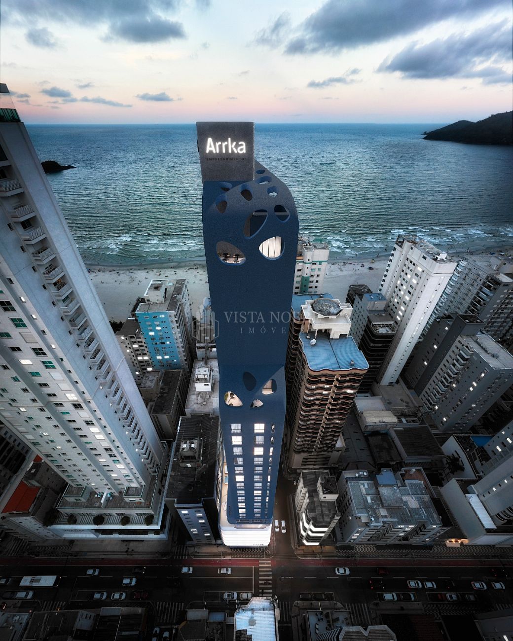 Azzurro - Azzurro - vista superior